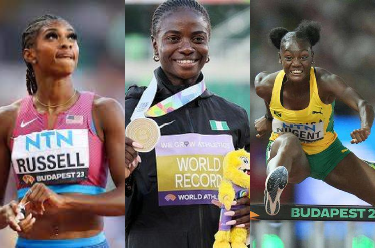 Ackera Nugent and Masai Russell will go toe to toe at Rome Diamond League