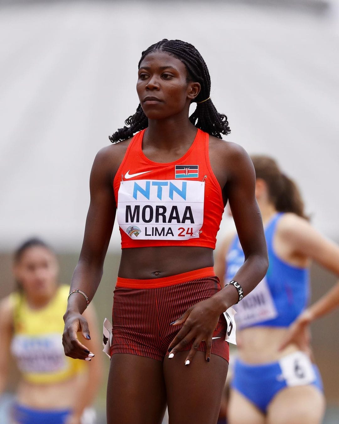 All eyes on Sarah Moraa as she takes on the Women's 800m Final today.