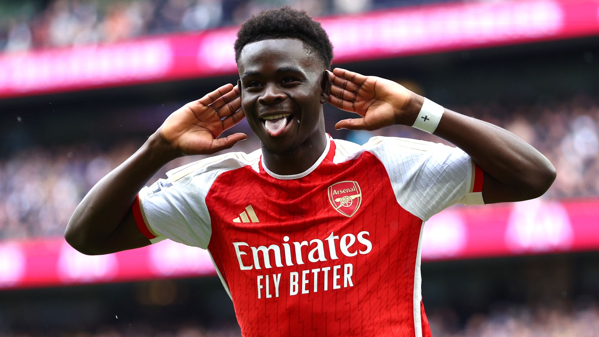 Bukayo Saka -Arsenal's  star winger