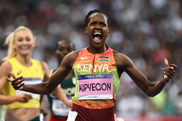 Faith Kipyegon promises to break more world records after Paris exploits