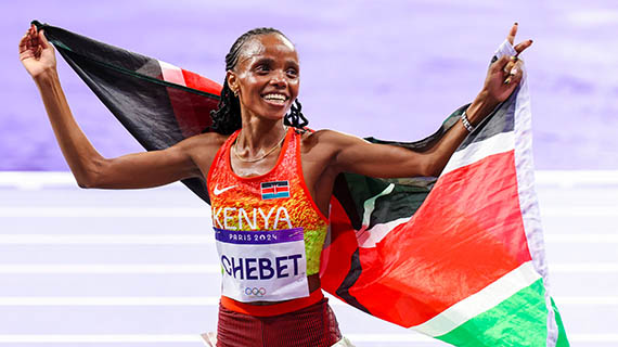 First Kenyan Woman to Clinch 10,000m Olympic Title