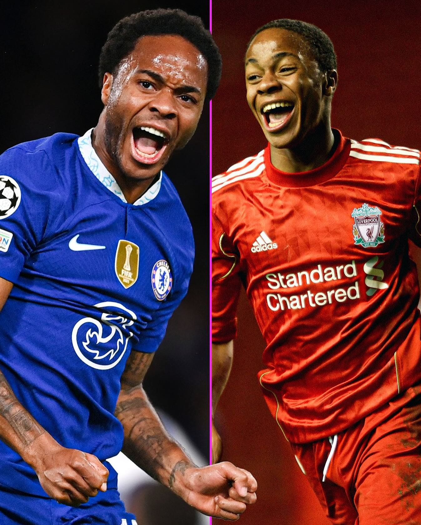 If the rumoured swap deal goes through:Raheem Sterling will be the first player to have played for Liverpool, Chelsea, Man City and Man United