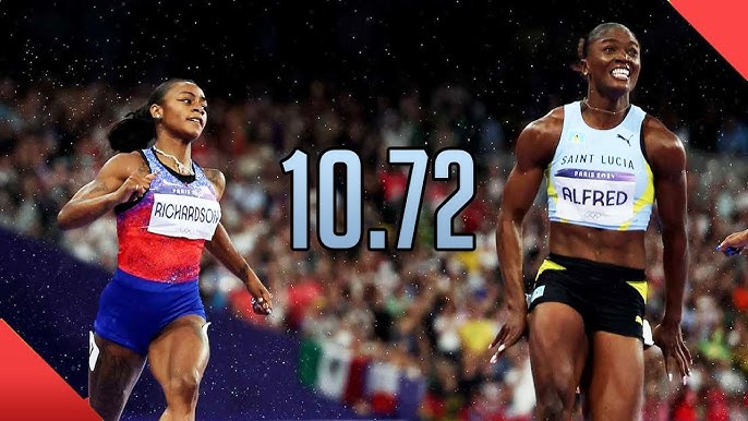 Julien Alfred Won 100 Meters Over Sha'Carri Richardson - 2024 Paris Olympics