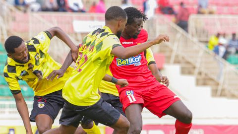 Kenya Police held to a 0-0 draw at Nyayo stadium Yesterday