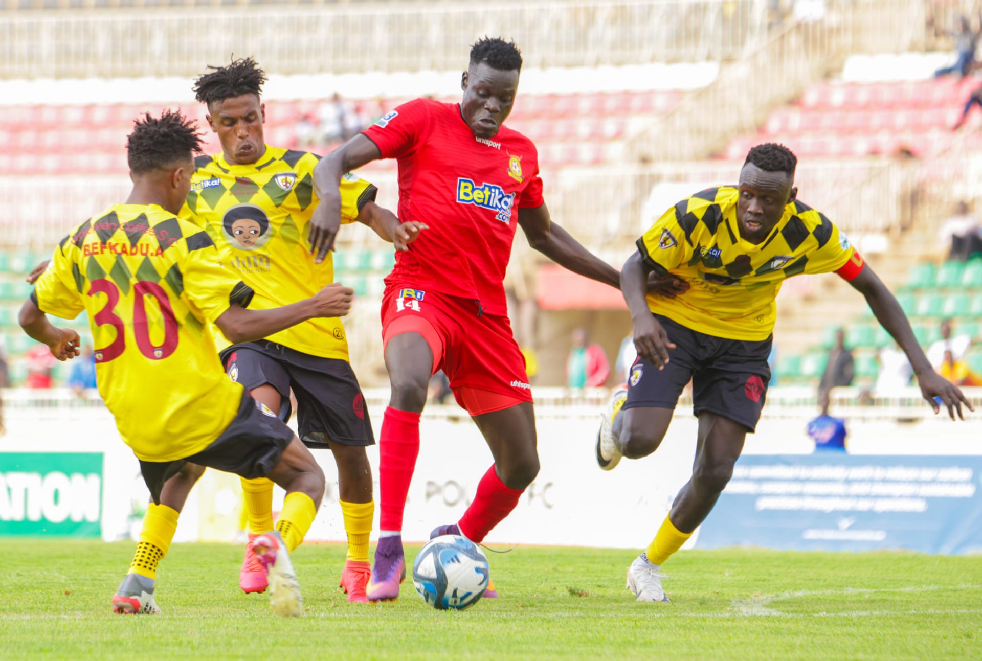 Kenya Police were held to frustrating draw by Ethiopia's Coffee in Continental first leg game at Nyayo Stadium