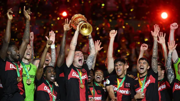 Leverkusen won German Cup last season