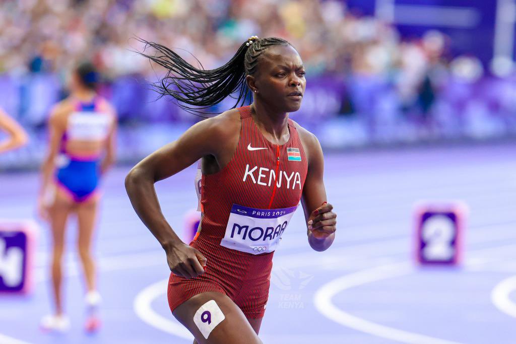 Mary Moraa bronze Medalist in women's 800 metres at Paris Olympics 2024