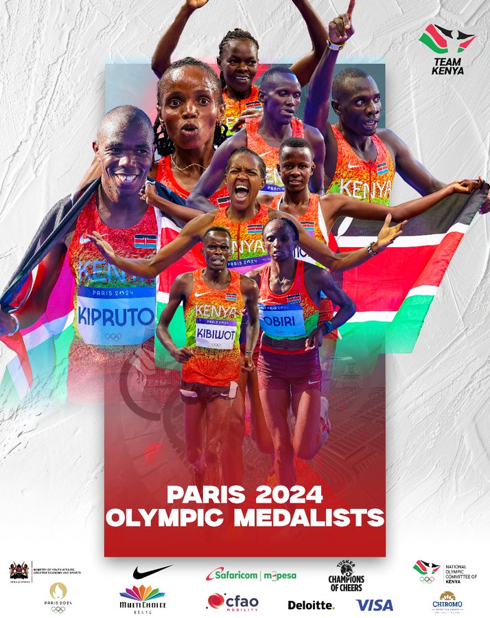 Kenya shines exclusively in the Paris 2024 Olympics,