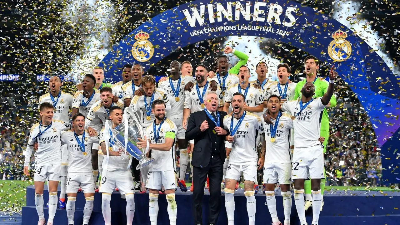 Real Madrid are the defending champions