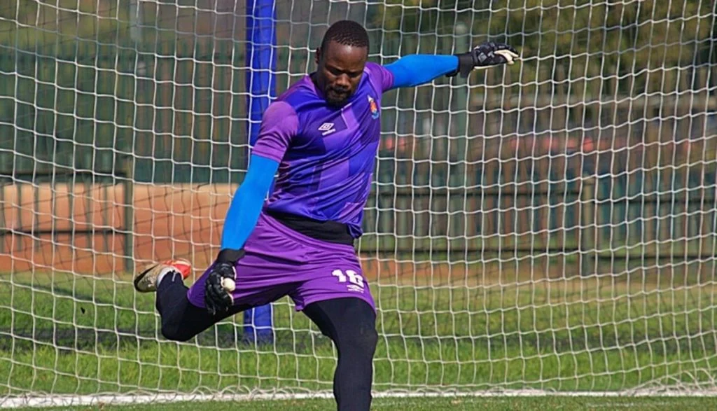 AmaTuks goalkeeper-Edward-Maova