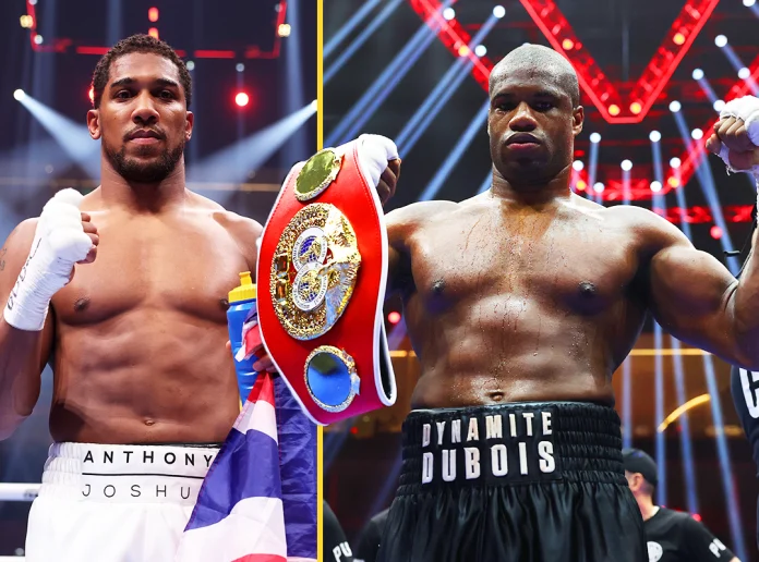 Anthony Joshua to fight Daniel Dubois for IBF world heavyweight title at Wembley Stadium on September 21