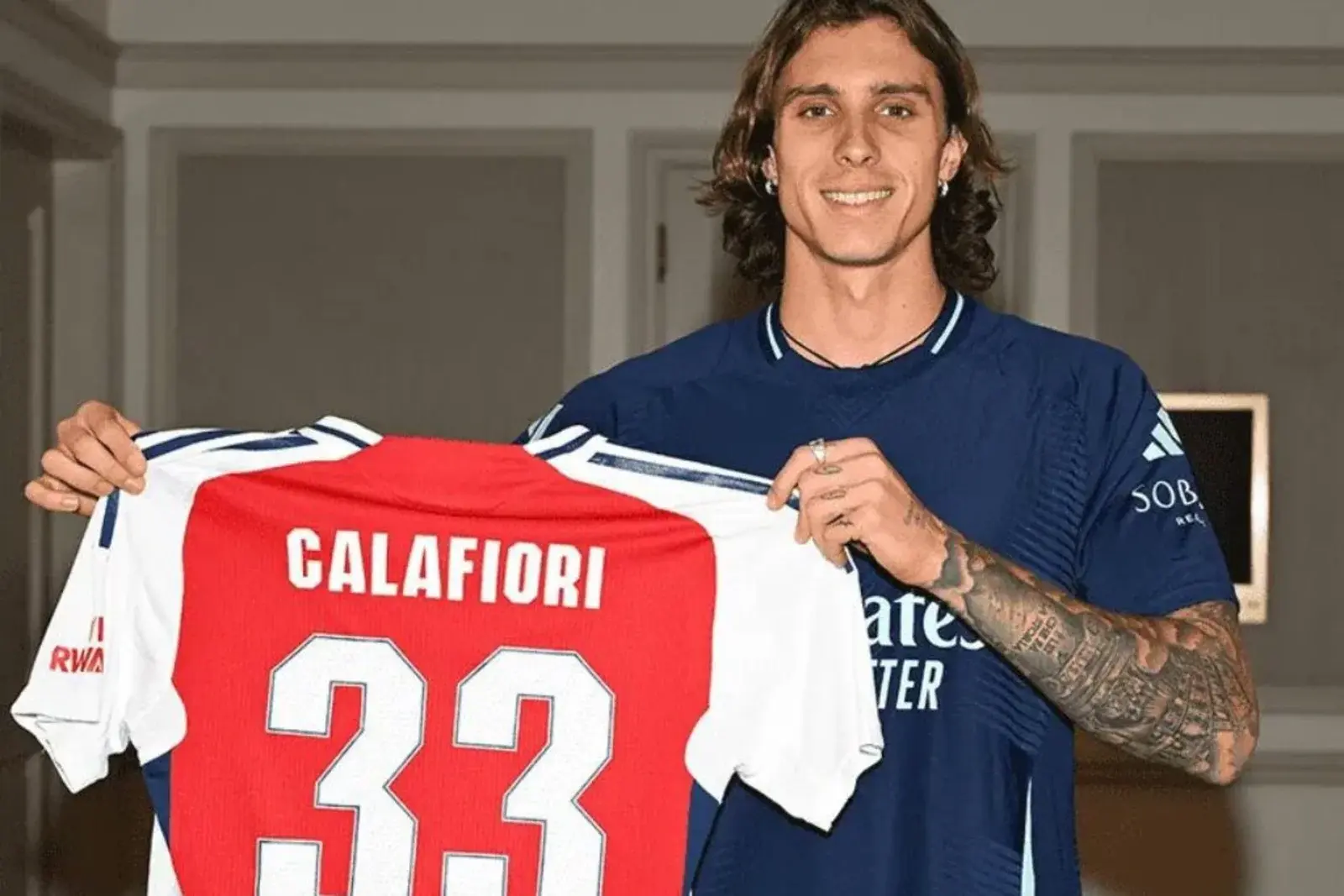 Arsenal sign Italy defender Calafiori from Bologna