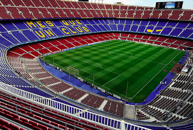 Camp Nou – Spain ( Home to Barcelona)