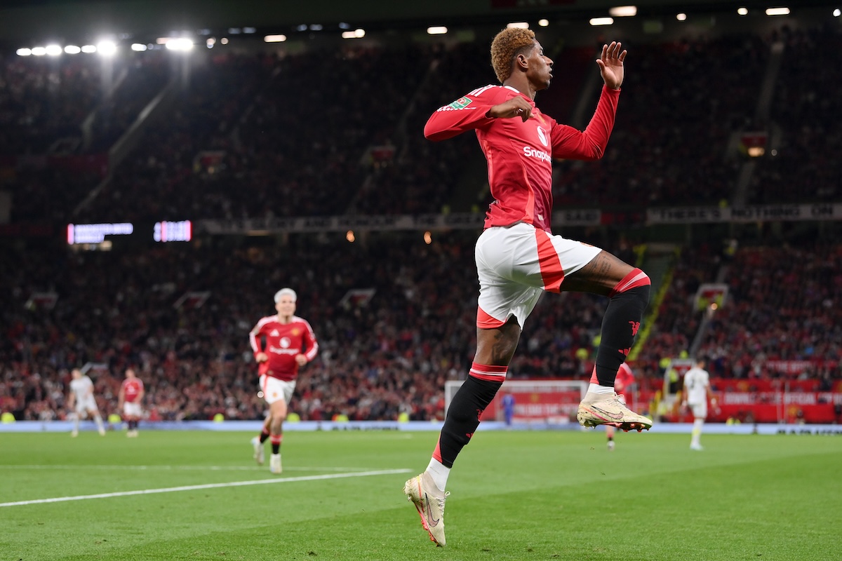 Erik ten Hag hails 'big guy' Marcus Rashford after brace against Barnsley