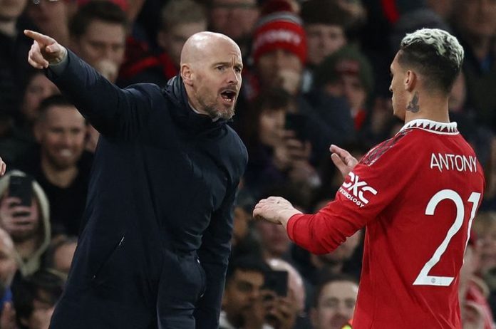 Erik ten Hag tells Antony what he must do to earn Manchester United start