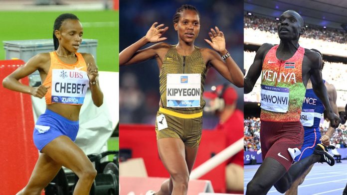 Faith Kipyegon, Beatrice Chebet & Emmanuel Wanyonyi All emerged champions at Wanda Diamond League