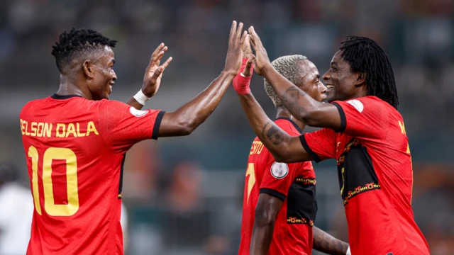 Ghana lost their first game against Angola through Felicio Milson last minute goal