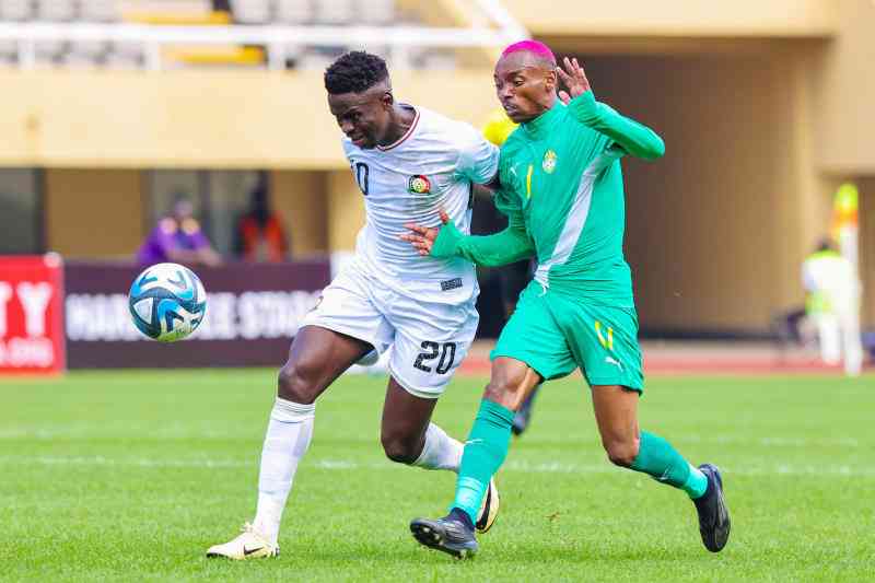 Harambee Stars hold Zimbabwe to goalless draw in Kampala