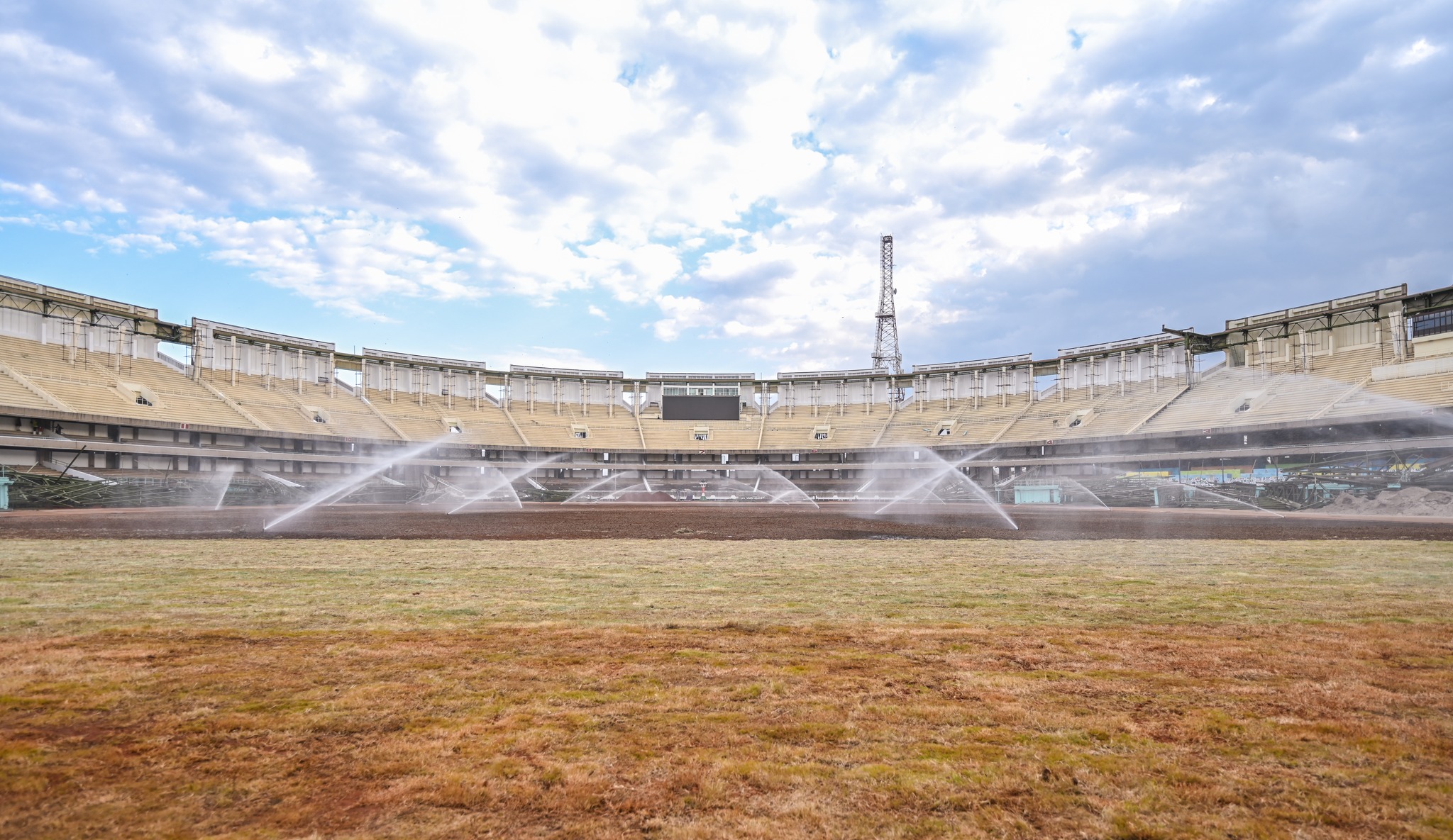 Kasarani Stadium under renovations