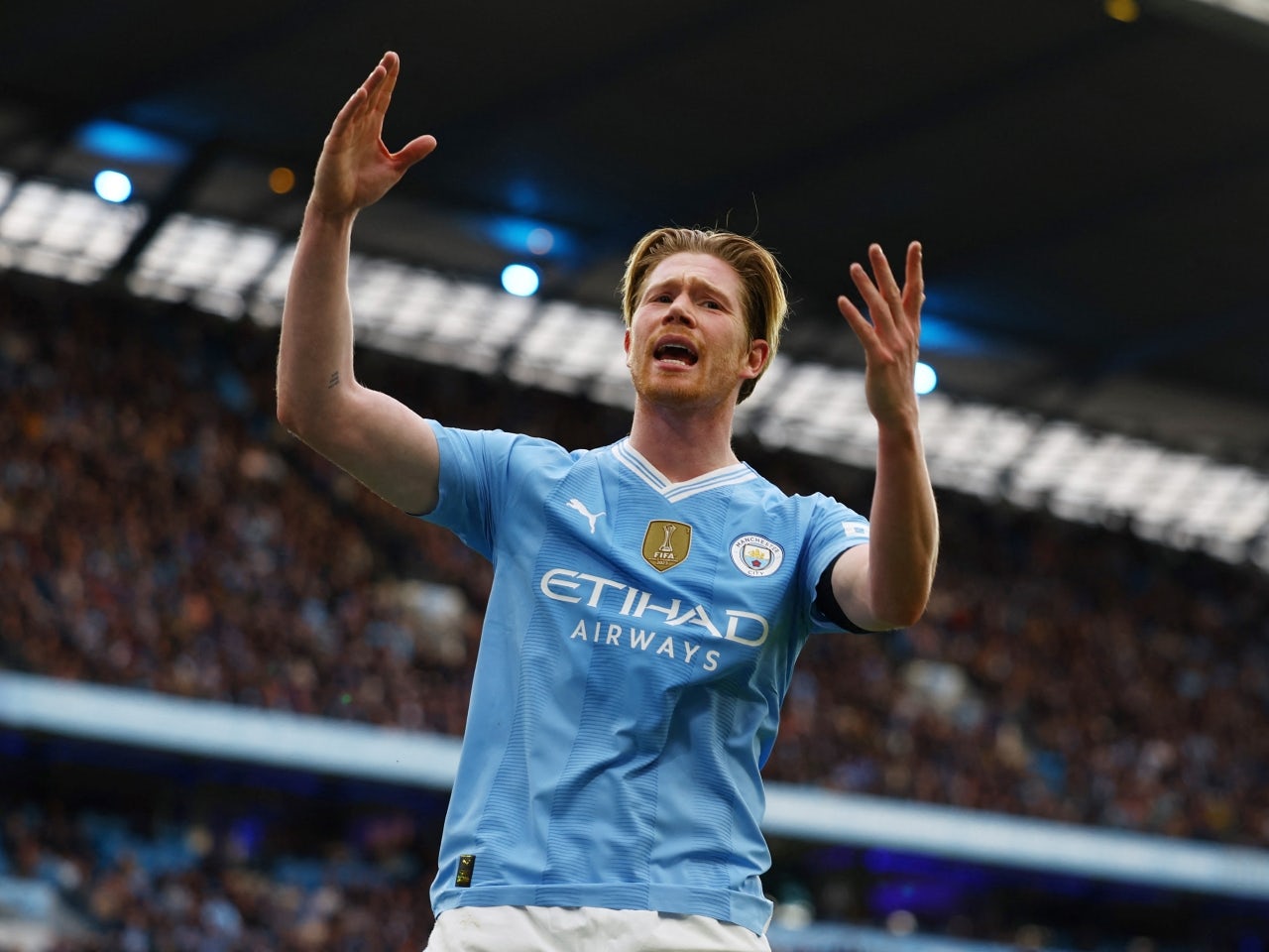 Kevin De Bruyne scored and assisted as Man city ran riot against Ipswich