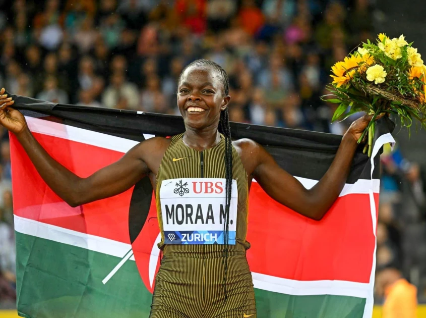 Mary Moraa is the 2024 Diamond League winner in the women's 800m!