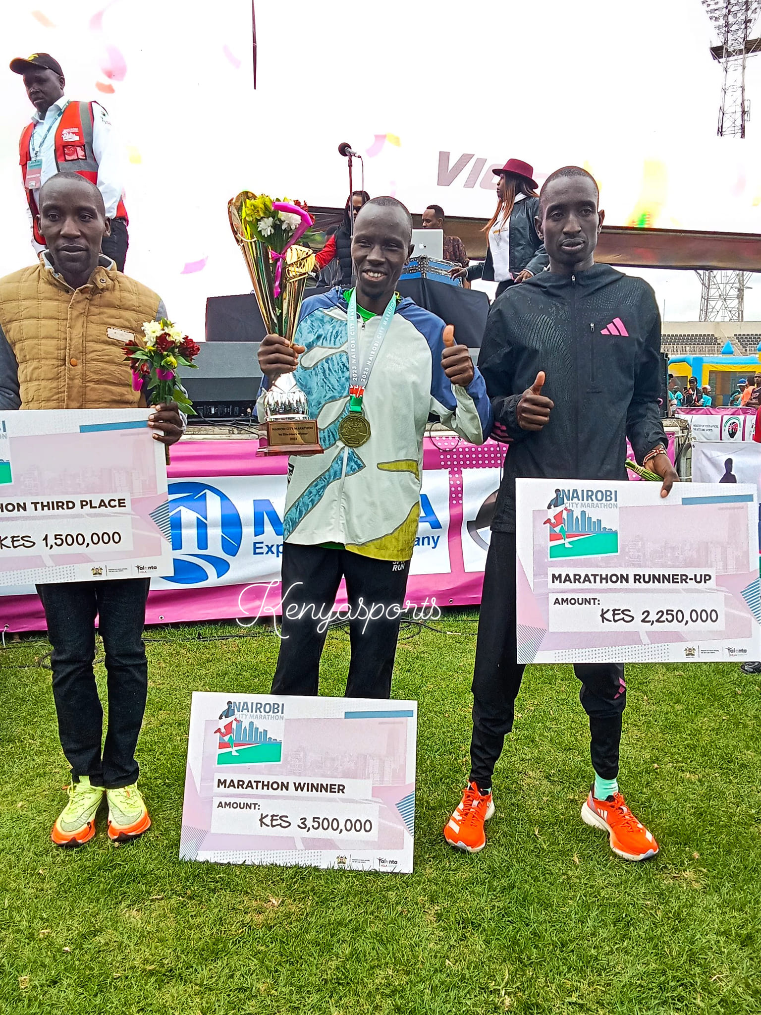 Nairobi City Marathon organizers confirm the prize money awarded to the winners in 2023 has been maintained for this year's edition.