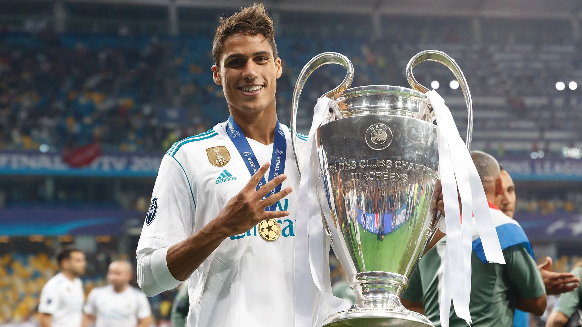 Raphaël Varane won 4 UCL