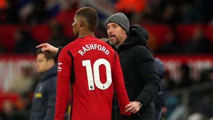 Rashford one of Europe's best strikers, ten Hag says