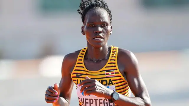 Rebecca Cheptegei's family demand justice after death of runner set on fire by former partner