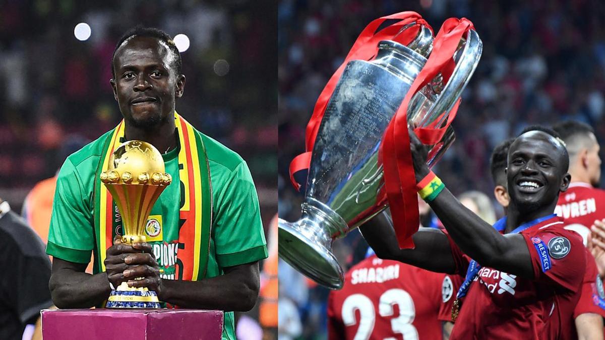 Sadio Mane both UCL and Afcon among many prestigious titles