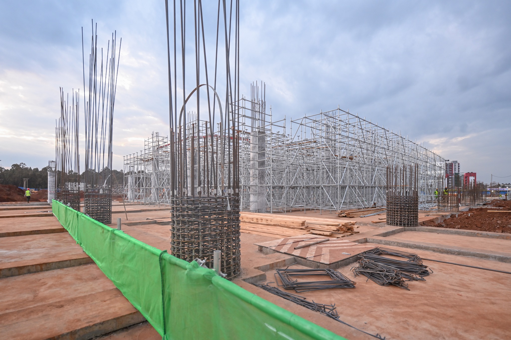 Talanta stadium under construction ahead of CHAN and AFCON tournaments