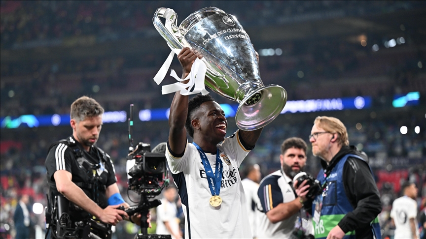 Vini jr named Champions League Player of the Season 2024