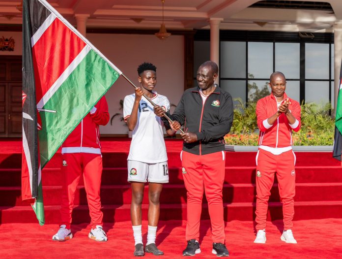 junior starlets officially flagged of by president william Ruto