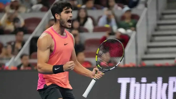 Alcaraz beats Medvedev to reach China Open final