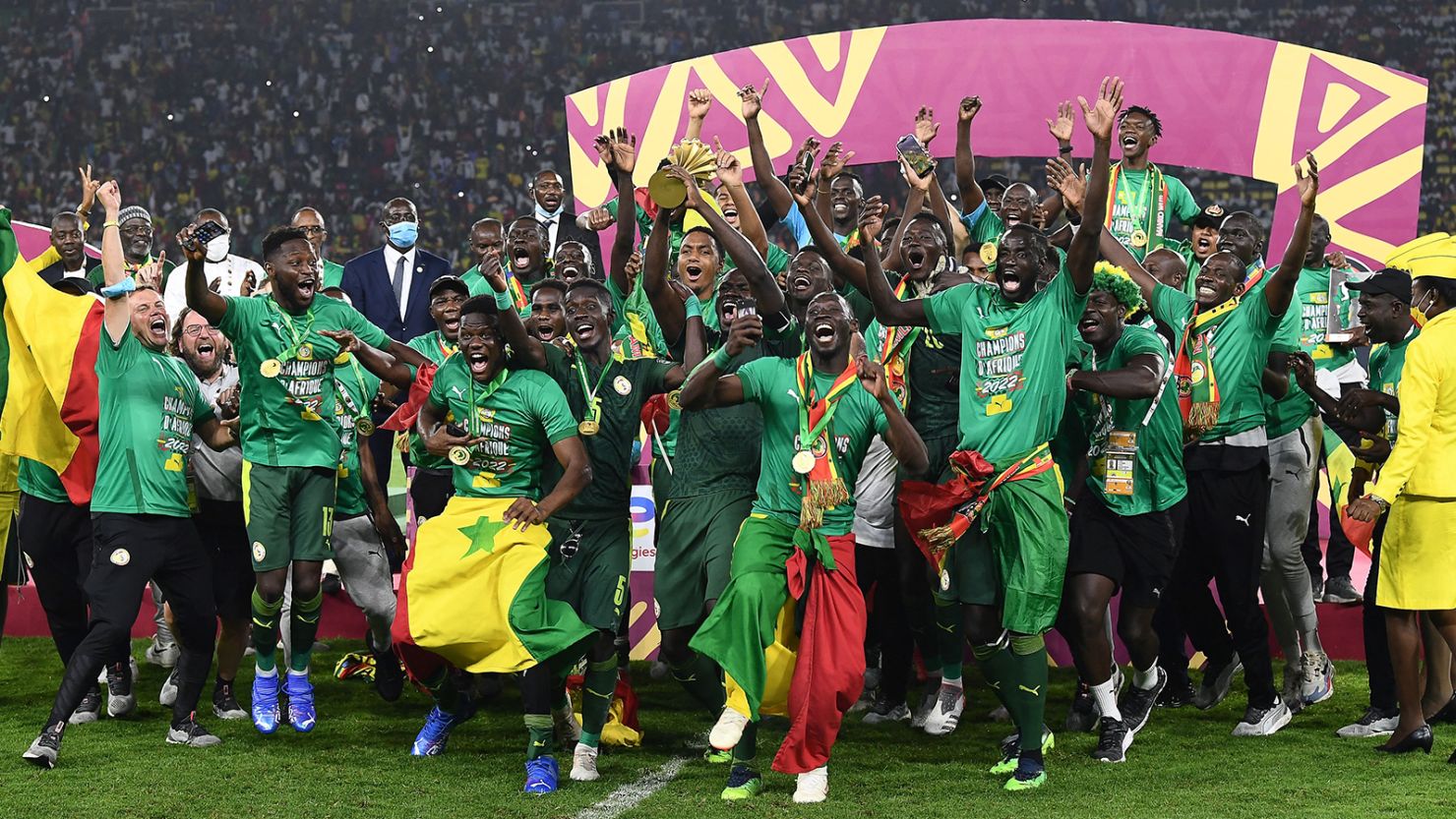 Aliou Cisse led Senegal to their first AFCON in 2021