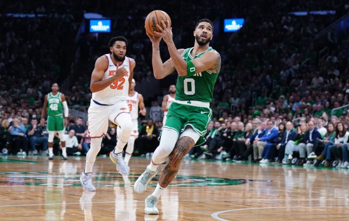 Celtics tie record for most three-pointers in a game vs. Knicks