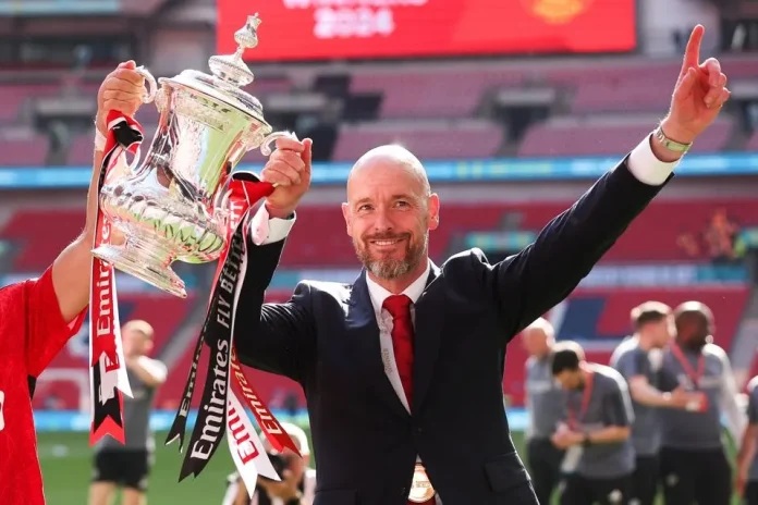 Erik Ten Hag Boasts About His Trophy Record At Manchester United