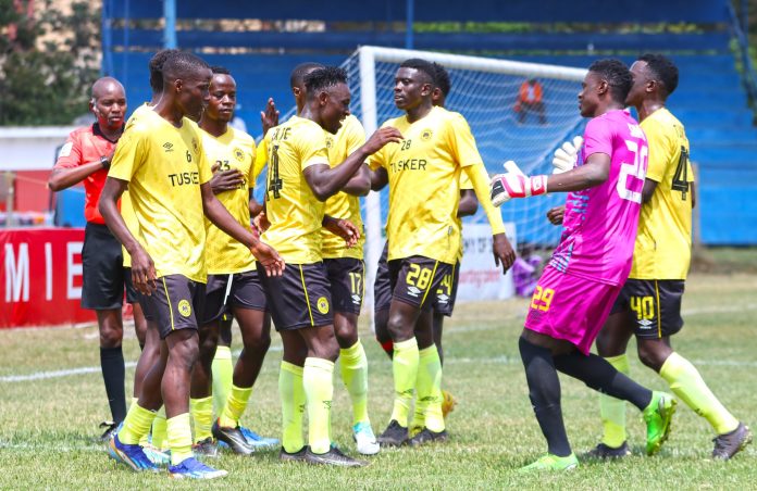 George Kaddu scored twice as Tusker FC came from a goal down to beat FC Talanta 3-1 and bounce back to winning ways.