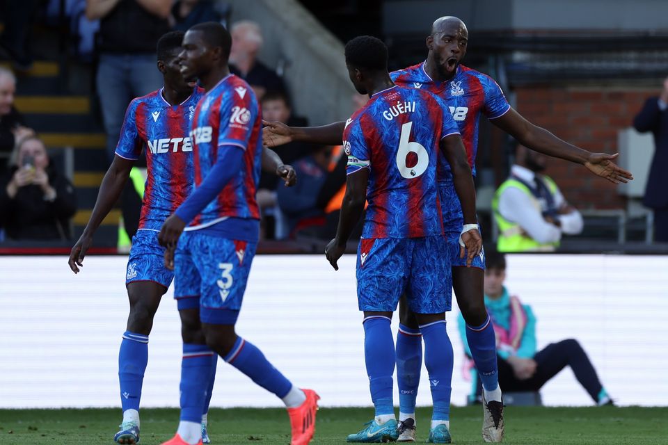 Jean-Philippe Mateta goal earns Palace first league win of season against Spurs