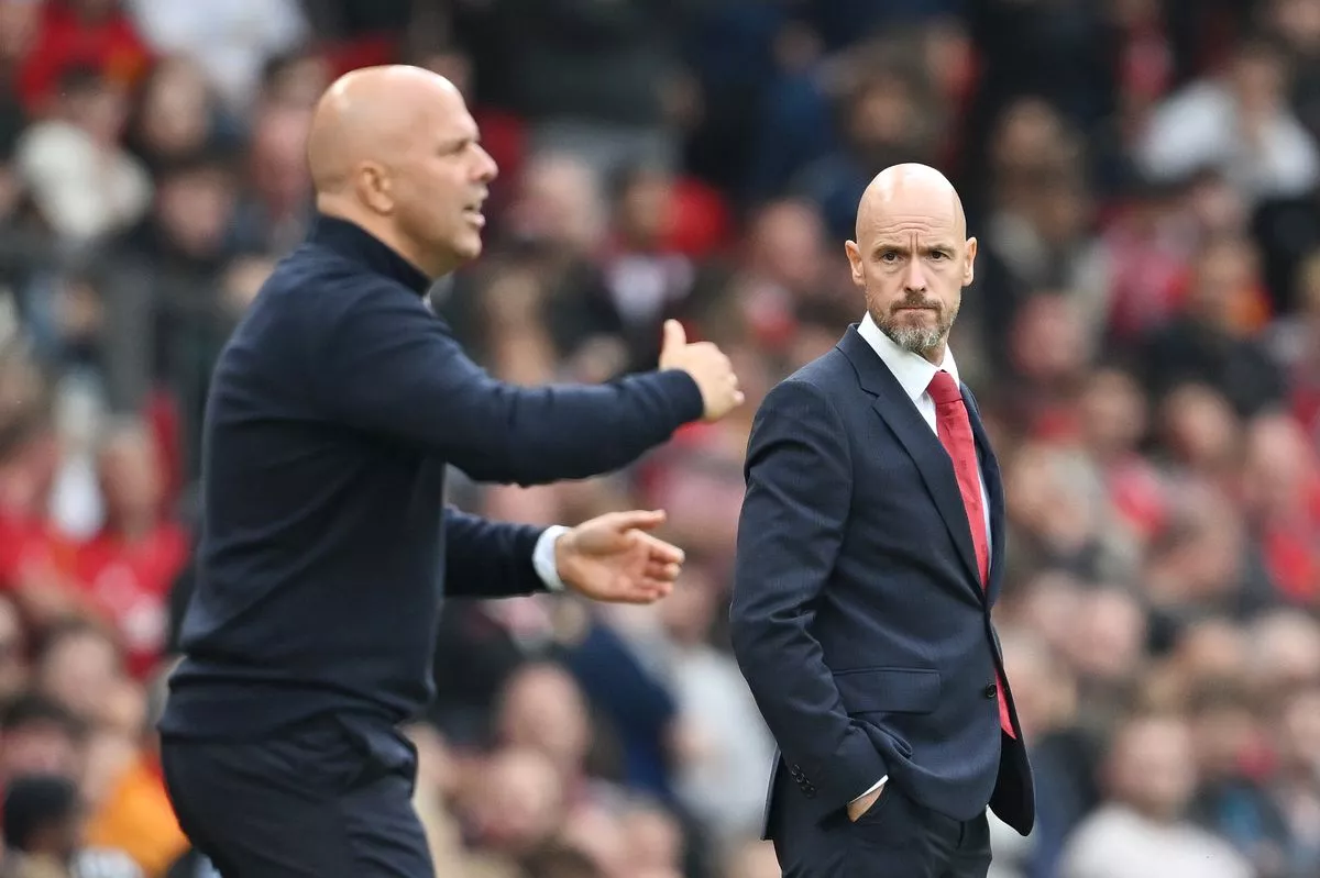 Liverpool boss Arne Slot and Manchester United manager Erik ten Hag both made the top ten, earning £6.8m a year