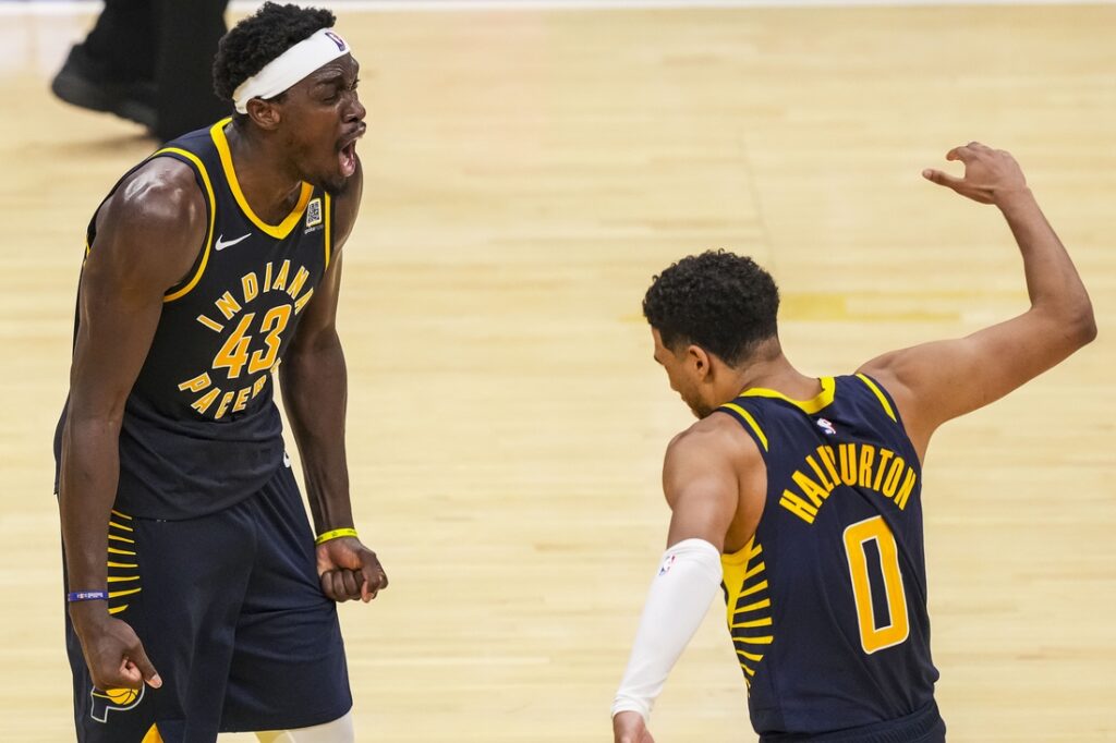 Pascal Siakam scores 29 points and makes tiebreaking 3 to send Pacers past Celtics 135-132 in OT