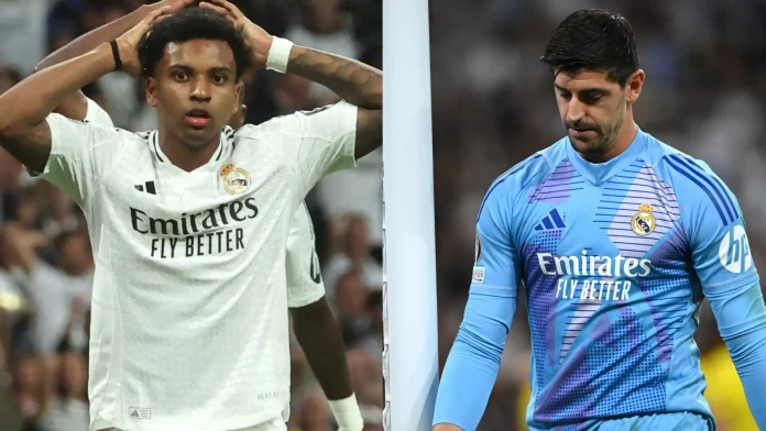 Real Madrid dealt Courtois and Rodrygo injury blow ahead of El Clasico