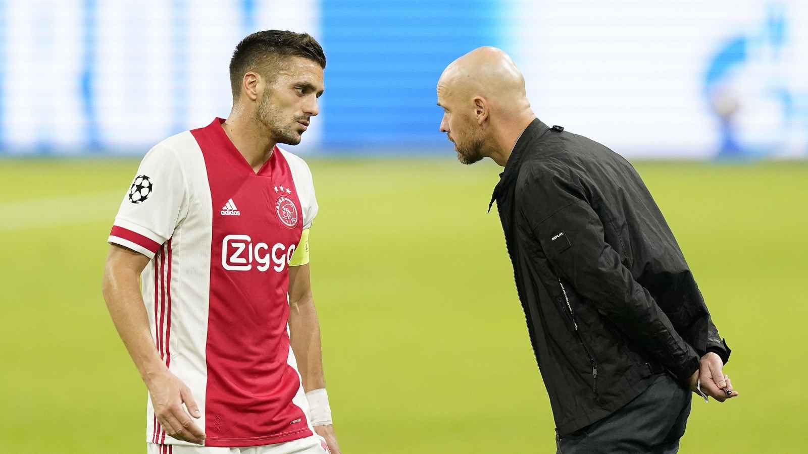 Ten Hag coached Dusan Tadic at Ajax