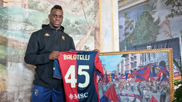 Mario Balotelli signs with Genoa and returns to Serie A after 4 years