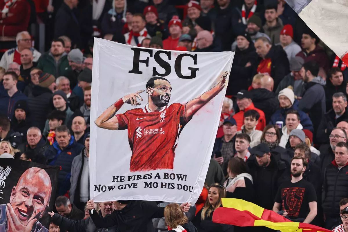 Liverpool fans have made their feelings to FSG clear over Mohamed Salah. ( Image: Robbie Jay Barratt/AMA)Paris project