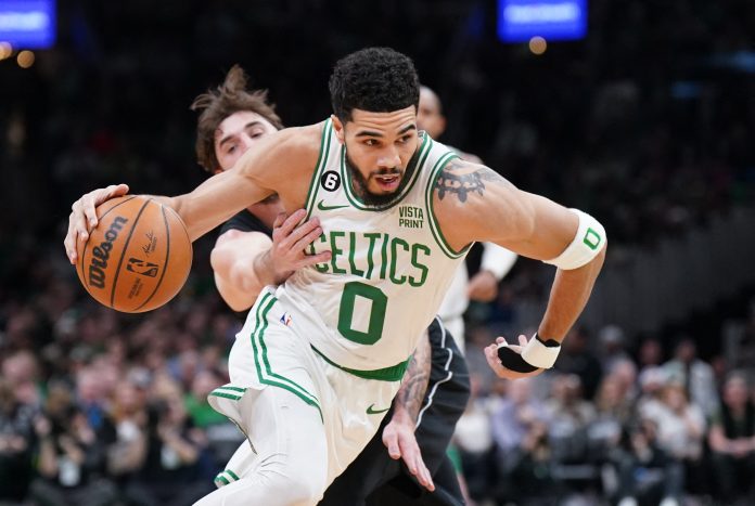 46-point first quarter sends Celtics past Nets in an NBA Classics