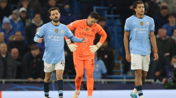 Man City's draw against Feyenoord was the first time a side managed by Pep Guardiola failed to win a game after being three goals up