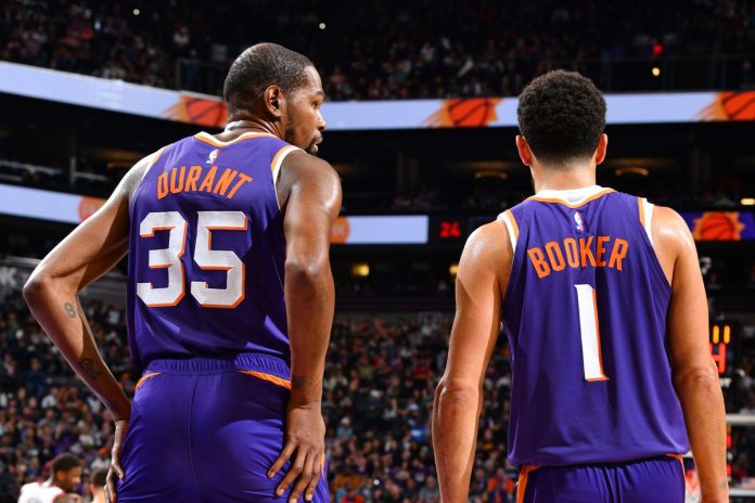 Booker scores 28, Durant has 21 as Phoenix Suns down Trail Blazers 103-97