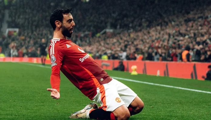 Bruno Fernandes is loving life at Man United under Ruud van Nistelrooy