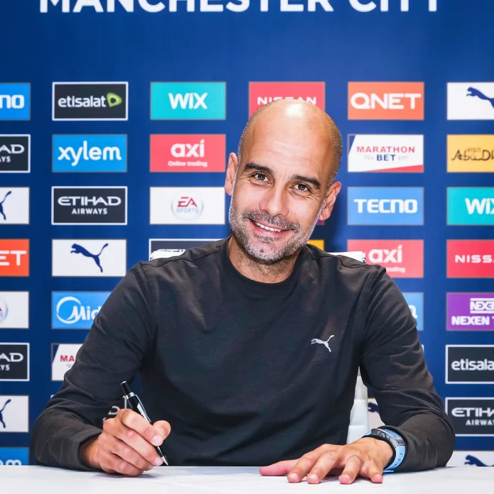 'So grateful': Guardiola signs contract extension with Manchester City – video'So grateful': Guardiola signs contract extension with Manchester City